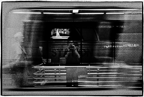 U-Bahn Selbstportrait